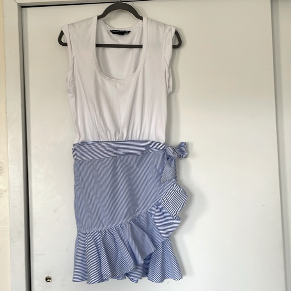 Veronica Beard semi wrap dress